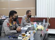 Evaluasi Pelaksanaan PPKM Mikro, Kapolri Gelar Vicon Dengan Para Kapolda
