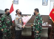 Sambut Hari Bhayangkara Ke 75, Wakapolda Aceh Anjangsana Ke Kodam IM Dan Karo Rena Ke DPRA