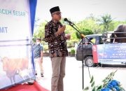 Terima Sapi Kurban Presiden, Masyarakat Aceh Besar Berterima Kasih Pada Gubernur