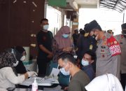 Antusias Masyarakat Ikut Vaksin Di Puskesmas Banda Raya, Di Apresiasi Kapolda Aceh