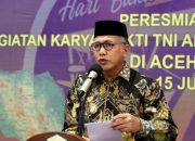 Gubernur Nova Apresiasi Kegiatan Karya Bakti TNI AU di Aceh