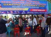 Kapolda Aceh Tinjau Kegiatan Gebyar Vaksinasi Di Lampaseh Kota Banda Aceh