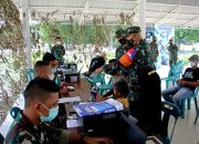 Pastikan Tertib dan Lancar, Dandim 0101/Aceh Besar Tinjau Pelaksanaan Vaksinasi