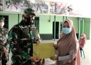 Dandim 0101/Aceh Besar Serahkan Dana Santunan Watzah Kepada Ahli Waris