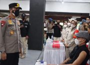 Kapolda Aceh Tinjau Vaksinasi Massal Di Hermes Mall Banda Aceh