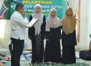 IMPM Mutiara Raya Lantik Pengurus Asrama Putri, Presidium : Kita Harus Menjadi Mutiara bagi Orang Lain