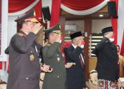 Upacara Detik-Detik Proklamasi Kemerdekaan RI Secara Virtual, Forkopimda Aceh Ikuti Dari Setda Aceh