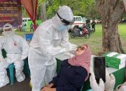 Seorang Wanita Yang Ikut Hadiri Peringatan MoU Helsinki di Lhong Raya, Banda Aceh, Positif Covid-19