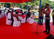 Selain Polda Aceh, Polres Lhokseumawe Juga Gelar Vaksinasi Dan Bansos Bersama Ulama