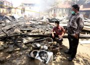 Pimpinan DPRK Banda Aceh Kunjungi Lokasi Kebakaran di Gampong Beurawee
