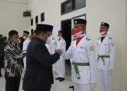 Sekdakab Aceh Besar Kukuhkan Anggota Paskibraka Tahun 2021