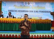 Musriadi Beri Motivasi kepada Yudisium Sarjana FKIP Universitas Serambi Mekkah