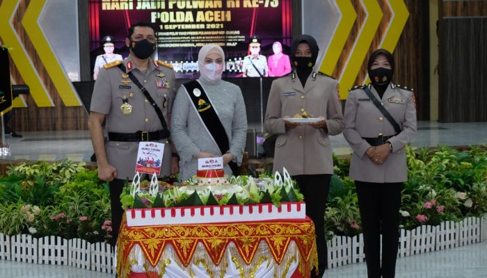 Polda Aceh Gelar Syukuran Hari Jadi Polwan RI Ke 73
