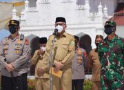 Forkopimda Aceh Tinjau Berlangsungnya Vaksinasi Merdeka Di Masjid Raya Baiturrahman