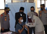 Polda Aceh Dan UIN Ar-Raniry Kolaborasi Gelar Gerai Vaksinasi