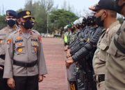 Jelang Kunjungan Presiden RI Ke Aceh Besok, Pangdam IM Pimpin Apel Gelar Pasukan Di Polda Aceh