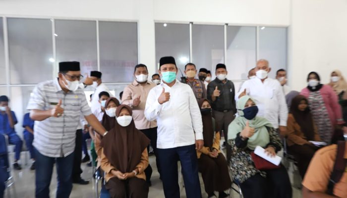 Bupati Aceh Besar Dukung Percepatan Vaksinasi Anak Usia Sekolah