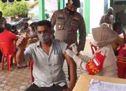 Ditpamobvit Polda Aceh Gelar Gerai Vaksin Di 4 Kecamatan Di Aceh Besar