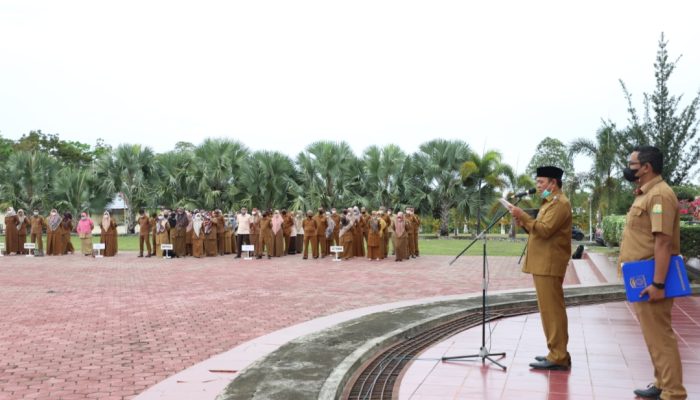 Jadi Pembina Apel Harhubnas Bupati Minta Kedisiplinan dan Semangat Kerja Ditingkatkan