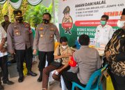 Di Kampus UNIKI Bireuen, Ditreskrimsus Bersama Bidpropam Polda Aceh Vaksin 405 Orang