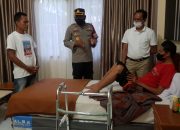 Bupati Dan Kapolres Aceh Selatan Jenguk Fathayatul Ahmad Yang Kondisinya Semakin Membaik