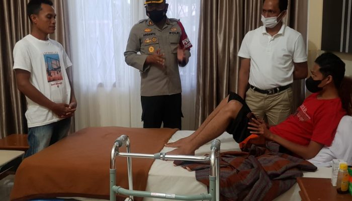 Bupati Dan Kapolres Aceh Selatan Jenguk Fathayatul Ahmad Yang Kondisinya Semakin Membaik