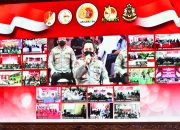 Kapolri Tekankan TNI-Polri Terus Bersinergi Wujudkan Target Vaksinasi Presiden Jokowi
