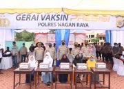 Kapolda Aceh Kunker Ke Nagan Raya Tinjau Vaksin di Lapangan Polres