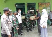 Asisten III Bidang Administrasi Umum Setdakab Aceh Besar Hadiri Acara Vaksinasi di Koramil Jantho dalam rangka HUT TNI ke 76