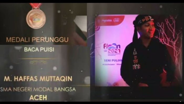 FLS2N Tahun 2021, Siswa Aceh Raih Medali Perunggu