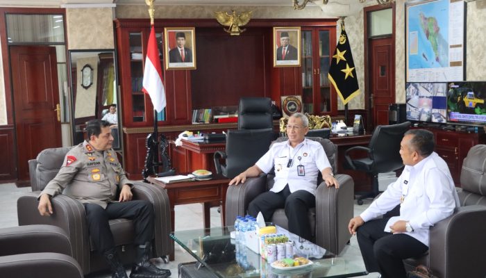 Tim Setjen Wantannas RI Audiensi Dengan Kapolda Aceh