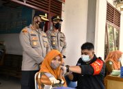 Saat Kunker Ke Polsek, Kapolres Aceh Timur : Capaian Vaksinasi Masih Rendah Perlu Dukungan Para Tokoh