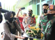 Hut Ke-75 Arhanud, Polres Lhokseumawe Beri Kejutan