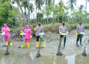Kapolres Aceh Timur Hadiri Penanaman Seribu Batang Pohon Mangrove