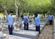 Dalam Rangka Hut Ke-50 Korpri, Dewan Pengurus Korpri Polda Aceh Gelar Ziarah Ke TMP Banda Aceh