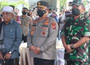 Kapolda Aceh Hadiri Vaksinasi Massal di Masjid Jamik Al Ittihadiyah Seulimeum