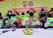Empat Kurir Narkoba Diringkus Polisi di Lhokseumawe, 9 Kilogram Sabu – sabu Ikut Diamankan
