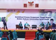 USK Sosialisasi Status PTN BH Kepada Mahasiswa
