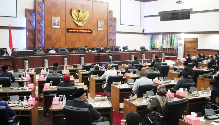 DPRA Tetapkan 12 Raqan Prolega Prioritas 2022