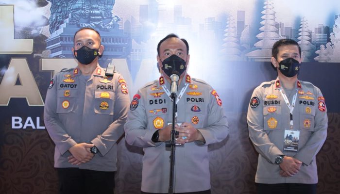 Apel Kasatwil Polri Mantapkan Pengendalian Covid-19 Hingga Persiapan Agenda Kenegaraan