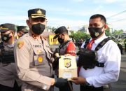 Kapolres Lhokseumawe Berikan Hadiah Ultah Bagi 65 Anggota, Ini Pesannya