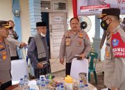 Wakapolda Aceh dan Wabup Aceh Besar Pantau Vaksinasi di Kantor Camat Montasik