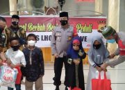 Jumat Berkah Berbagi dan Peduli, Polres Lhokseumawe Santuni Yatim Piatu di Kampung Jawa Lama