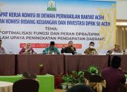 Komisi III DPR Aceh adakan rapat kerja dengan DPRK se-Aceh