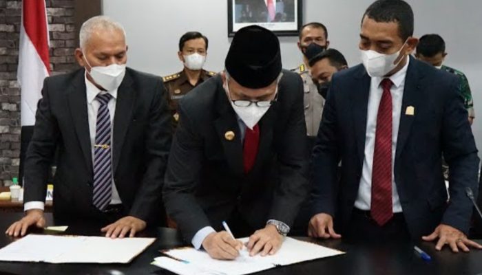 DPRA dan Gubernur Aceh Setujui APBA 2022 Rp16,170 triliun