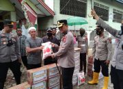 Ini Tugas Humanis Polisi Saat Banjir Landa Aceh Timur
