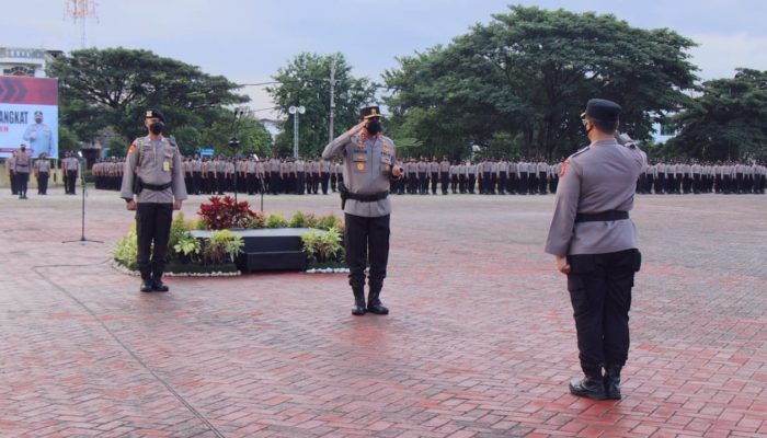 Sebanyak 1260 personel jajaran Polda Aceh Naik Pangkat