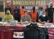 Satreskrim Polresta Banda Aceh Amankan Pasutri yang Tinggalkan Bayi di Garasi Rumah Warga