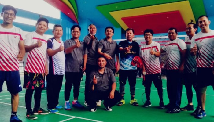Awali 2022, PB Pena raih juara turnamen badminton antareksekutif