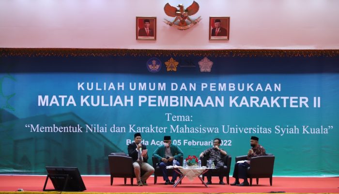 UP3AI USK Buka Mata Kuliah Pembinaan Karakter II